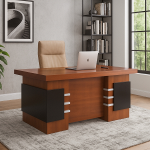 Bàn giám đốc BNGD01 Đồ Gỗ Hố Nai