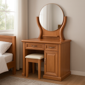 Bàn trang điểm gỗ tự nhiên BNTD03 Đồ Gỗ Hố Nai